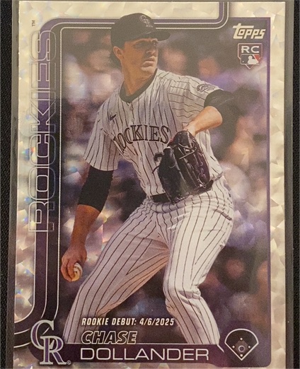 2025 Topps Update #US259 Chase Dollander — front