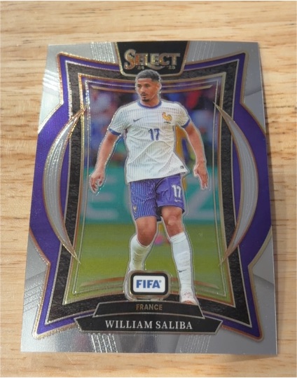 2024-25 Panini Select FIFA Terrace #72 William Saliba — front