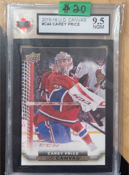 2015-16 Upper Deck Canvas #C44 Carey Price — front