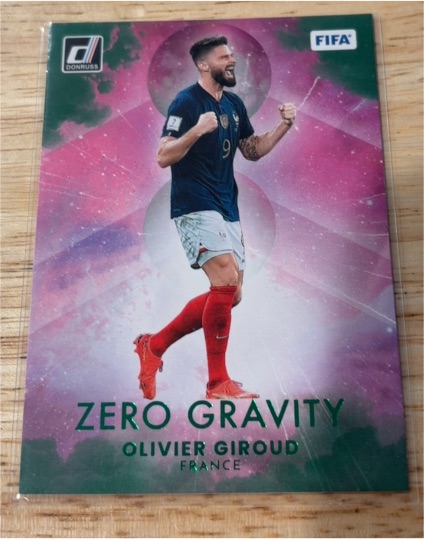2022-23 Panini Donruss Zero Gravity #9 Olivier Giroud — front