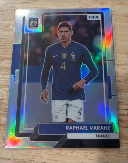 2022-23 Panini Donruss Optic #54 Raphaël Varane — front