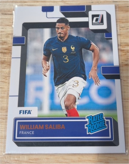 2022-23 Donruss Soccer #182 William Saliba — front