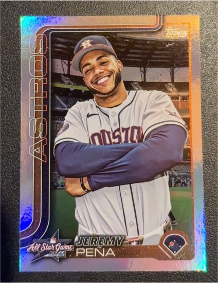 2025 Topps Update #ASG-31 Jeremy Peña — front