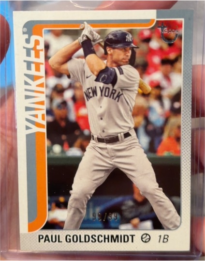 2025 Topps #561 Paul Goldschmidt — front