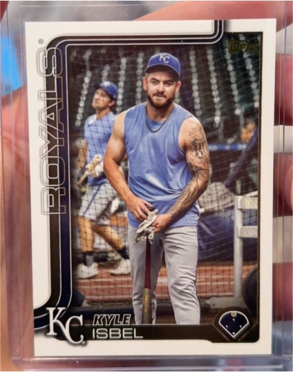 2025 Topps Series Two #470 Kyle Isbel — front