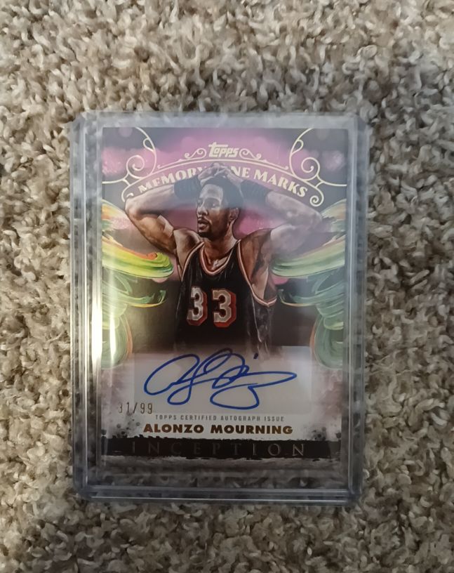 2024-25 Topps Inception #MLM-AM Alonzo Mourning — front