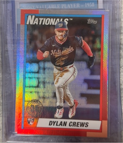 2025 Topps Update #U90-46 Dylan Crews — front