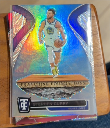 2024-25 Panini Totally Certified Franchise Foundations #18 Stephen Curry — front