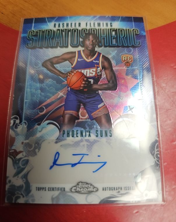 2025 Topps Chrome Stratospheric #SMR-RF Rasheer Fleming — front