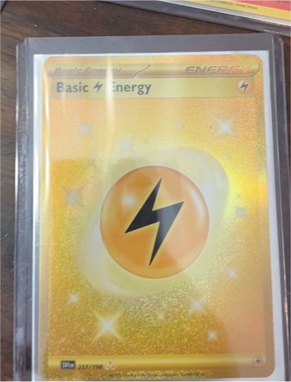 2023 Pokemon Scarlet & Violet #257 Basic Lightning Energy — front