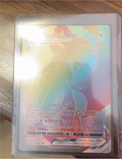 2020 Pokémon TCG Shining Fates #144 Salamence VMAX — front