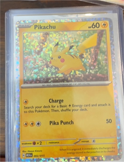 2024 Pokémon McDonald's Promo #002 Pikachu — front