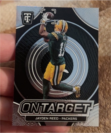 2024 Panini Totally Certified #16 Jayden Reed On Target — front