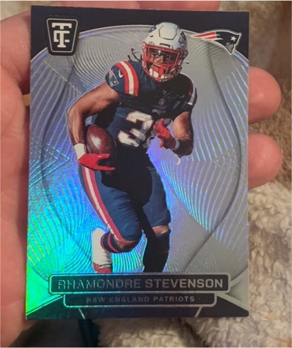2024 Panini Totally Certified #62 Rhamondre Stevenson — front