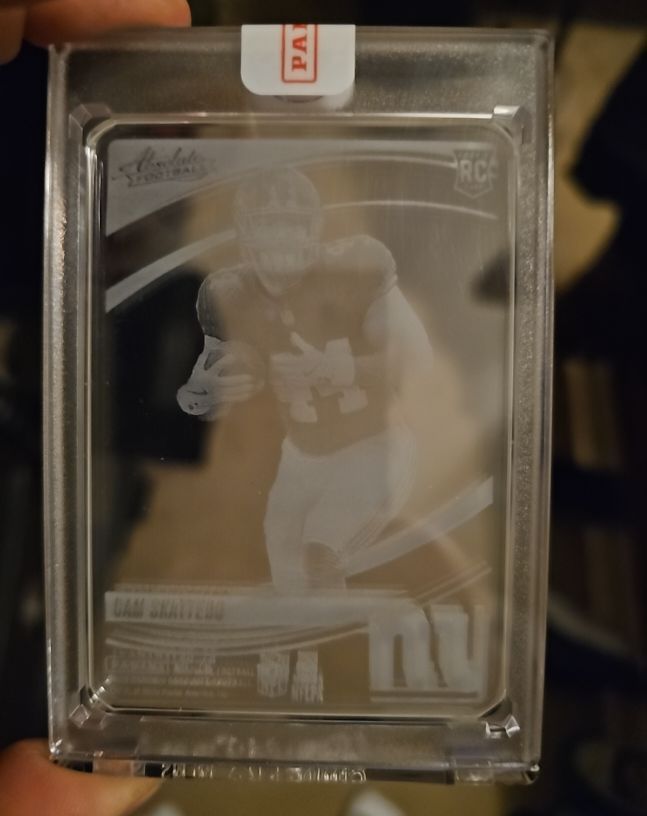 2025 Panini Absolute Glass Saquon Barkley RC — front