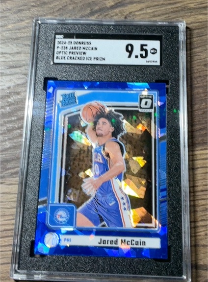 2024-25 Donruss Optic Rated Rookies #P-228 Jared McCain — front