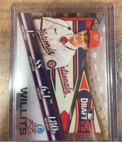 2025 Bowman Draft #BDN-1 Eli Willits — front
