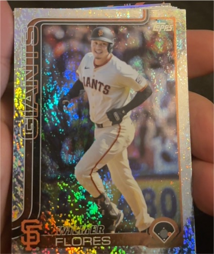 2025 Topps Update #US160 Wilmer Flores — front
