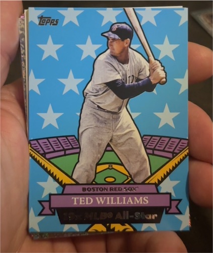 2025 Topps Archives #07AS-13 Ted Williams 2007 Topps All-Stars — front