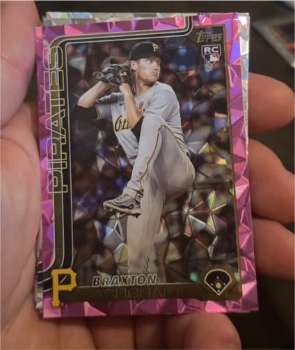 2025 Topps Update #US32 Braxton Ashcraft — front