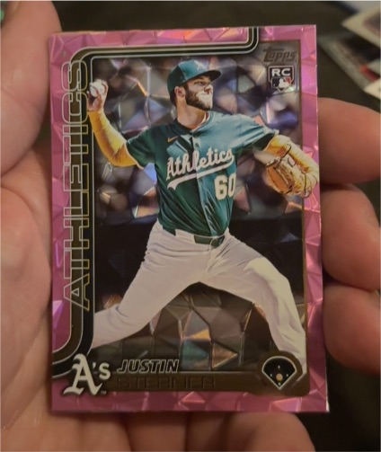 2025 Topps Update #US252 Justin Sterner — front