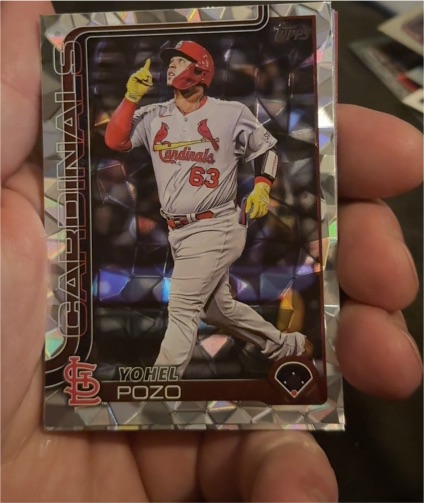 2025 Topps Update #US120 Yohel Pozo — front