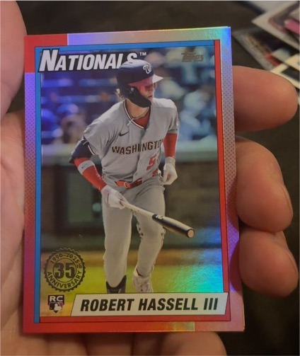2025 Topps Update #U90-41 Robert Hassell III — front