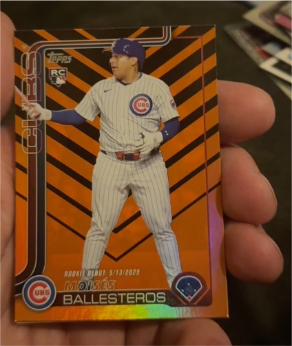 2025 Topps Update #US236 Moises Ballesteros — front