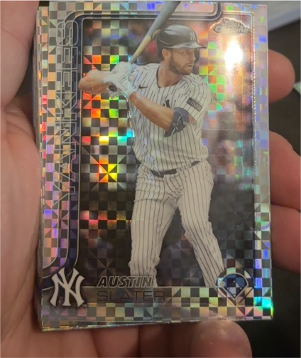 2025 Topps Chrome Update #USC137 Austin Slater — front