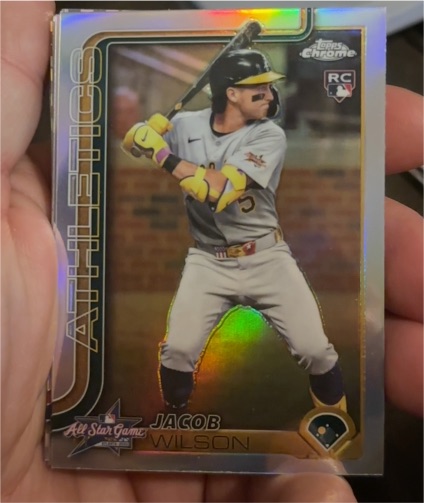 2025 Topps Chrome Update #ASGC-4 Jacob Wilson — front