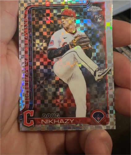 2025 Topps Chrome Update #USC119 Doug Nikhazy — front