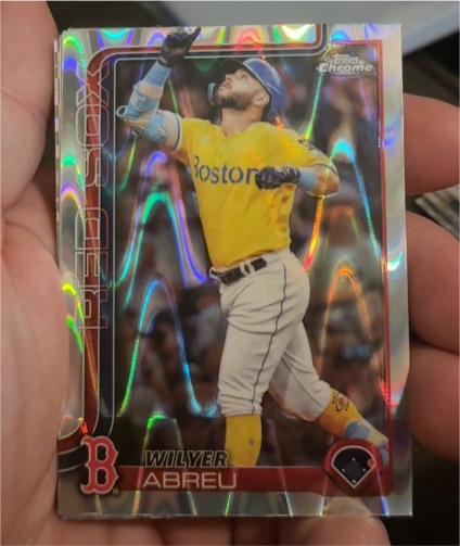 2025 Topps Chrome Update #USC118 Wilyer Abreu — front