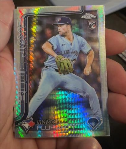 2025 Topps Chrome Update #USC161 Mason Fluharty — front