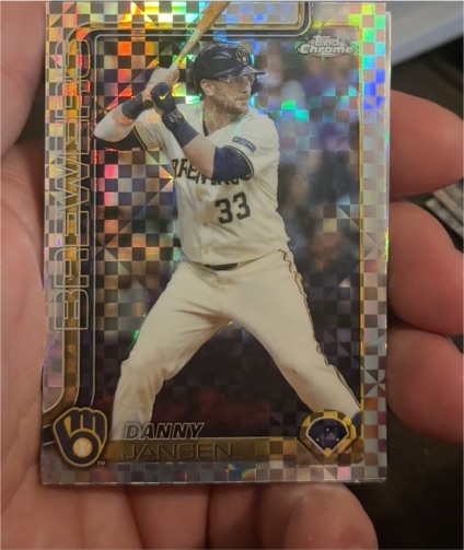2025 Topps Chrome Update #USC122 Danny Jansen — front