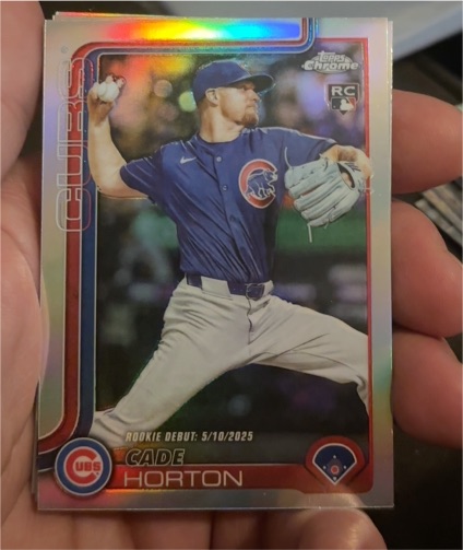 2025 Topps Chrome Update #USC102 Cade Horton — front
