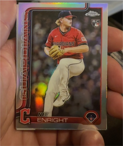 2025 Topps Chrome Update #USC103 Nic Enright — front