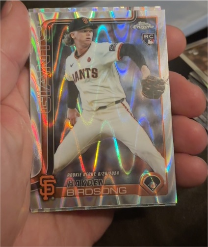 2025 Topps Chrome Update #USC159 Hayden Birdsong — front