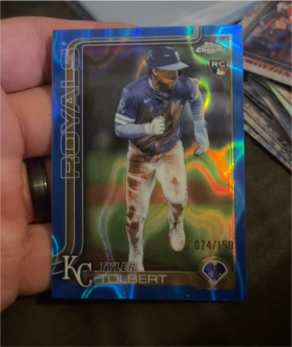 2025 Topps Chrome Update #USC98 Tyler Tolbert — front