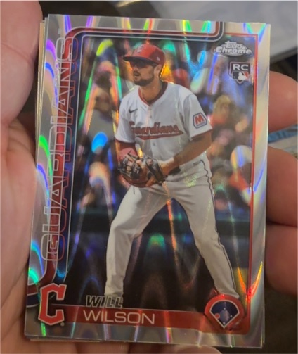 2025 Topps Chrome Update Series #USC187 Will Wilson — front