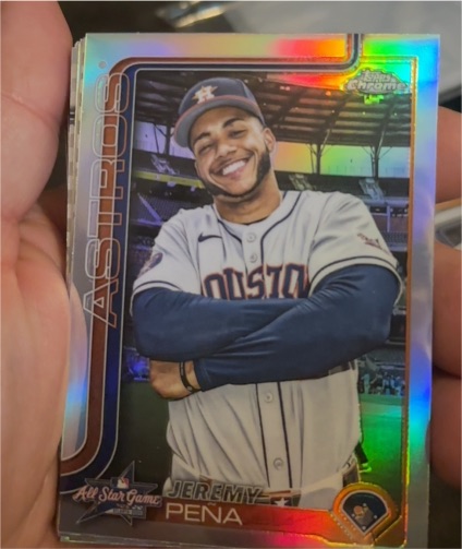 2025 Topps Update Series #ASG-31 Jeremy Pena — front