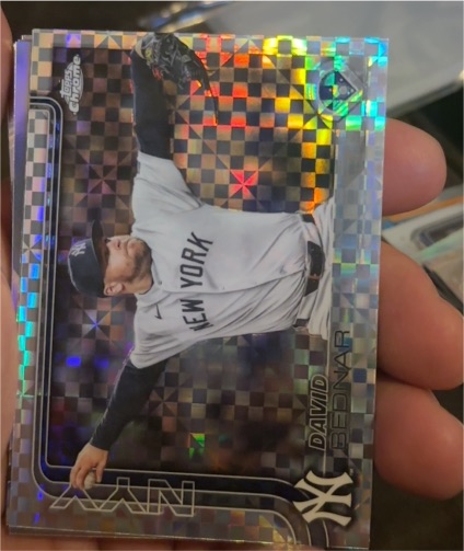 2025 Topps Chrome Update #USC182 David Bednar — front