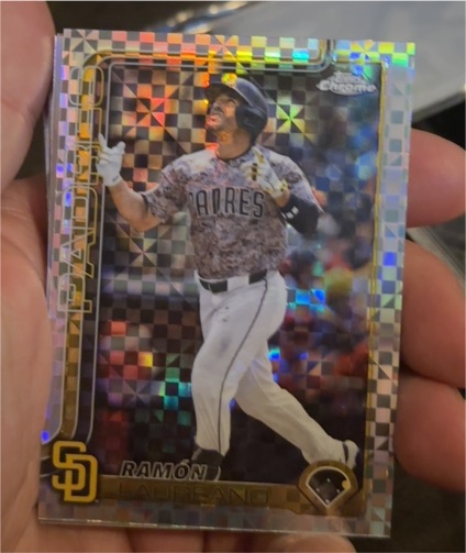 2025 Topps Chrome Update #USC144 Ramon Laureano — front