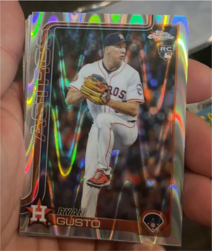 2025 Topps Chrome Update #US292 Ryan Gusto — front