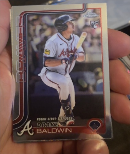 2025 Topps Chrome Update #USC88 Drake Baldwin — front
