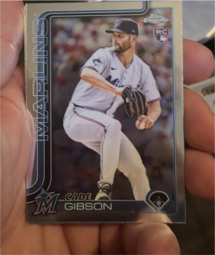 2025 Topps Chrome Update #USC181 Cade Gibson — front