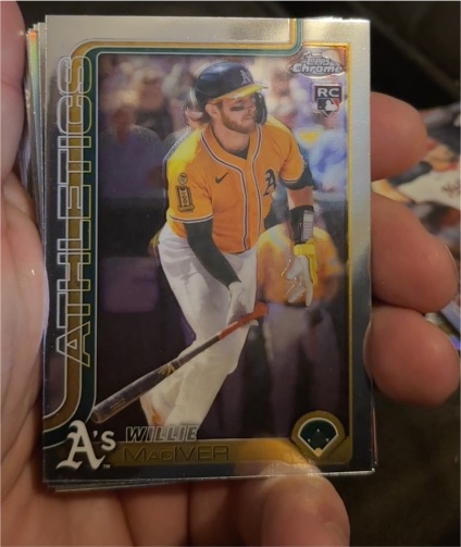 2025 Topps Chrome Update #USC81 Willie MacIver — front