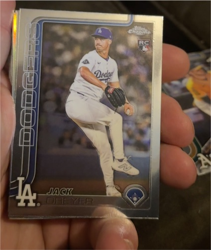 2025 Topps Chrome Update #USC39 Jack Dreyer — front
