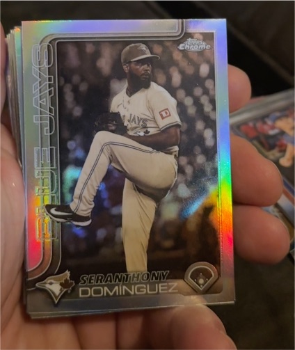 2025 Topps Chrome Update #USC100 Seranthony Dominguez — front