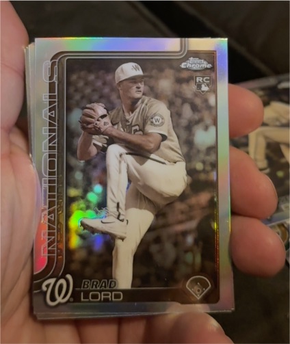 2025 Topps Chrome Update #USC77 Brad Lord — front