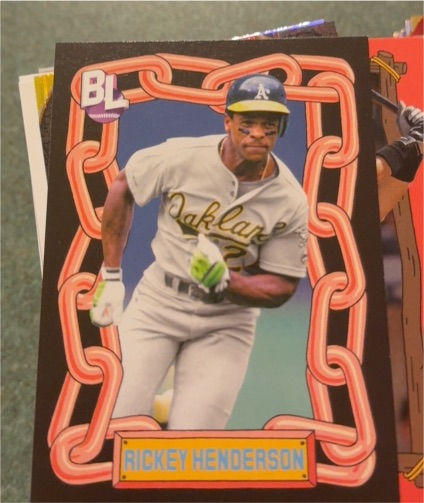 2024 Topps Big League #TBL-22 Rickey Henderson — front